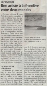 Une artiste à la frontière entre deux mondes